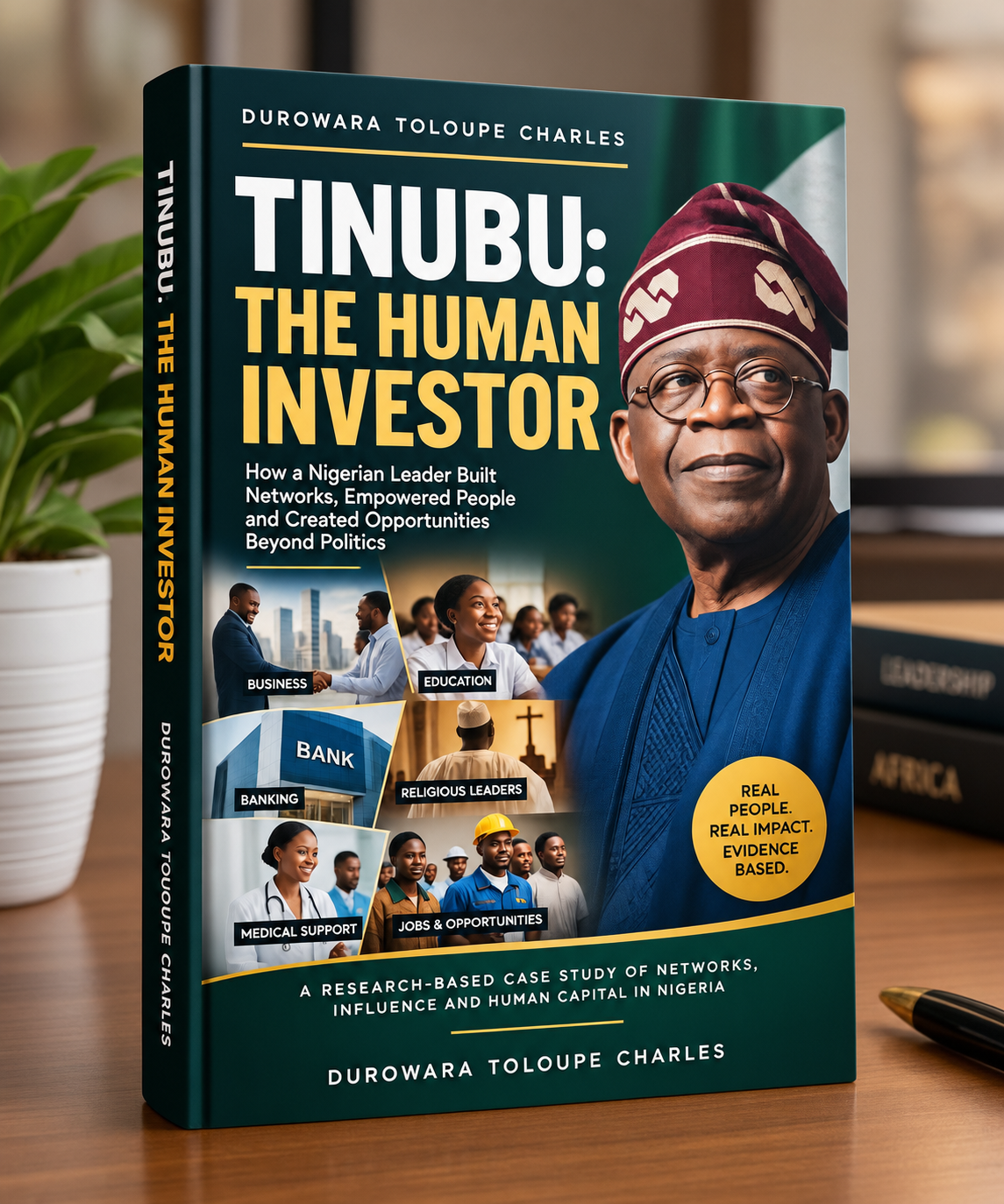 Cover of Tinubu: The Human Investor by Durowara Tolulope Charles